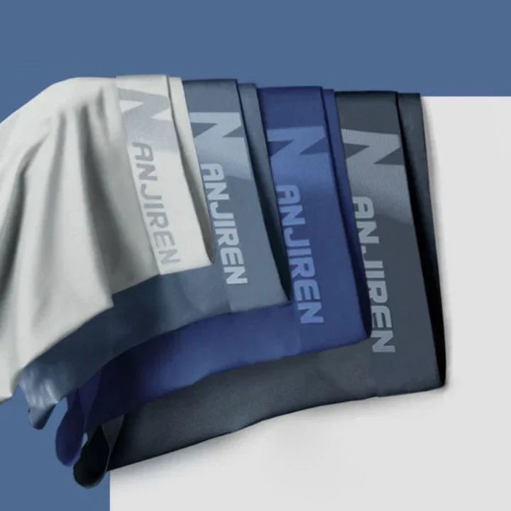 4-Pack Andningsbar Boxer för Män