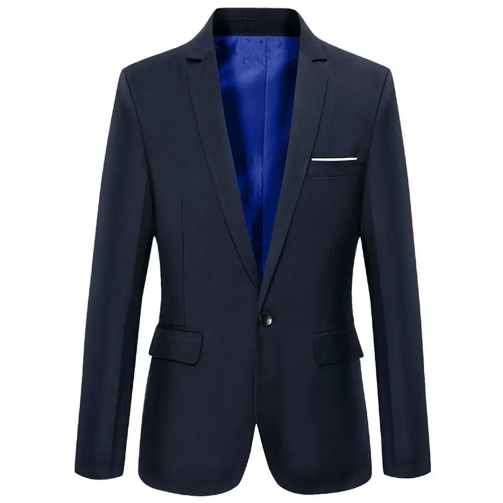 Slim Fit Business Blazer för Män