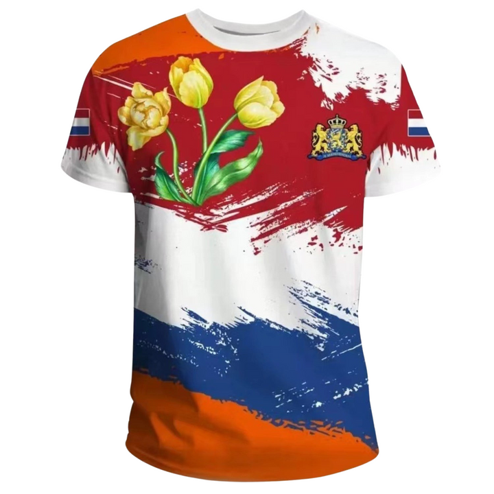 Nederländerna T-Shirt för Män