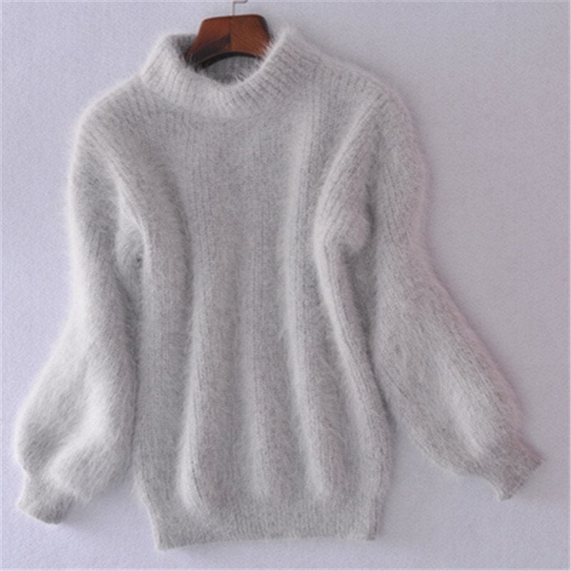 Mohair Turtleneck Tröja