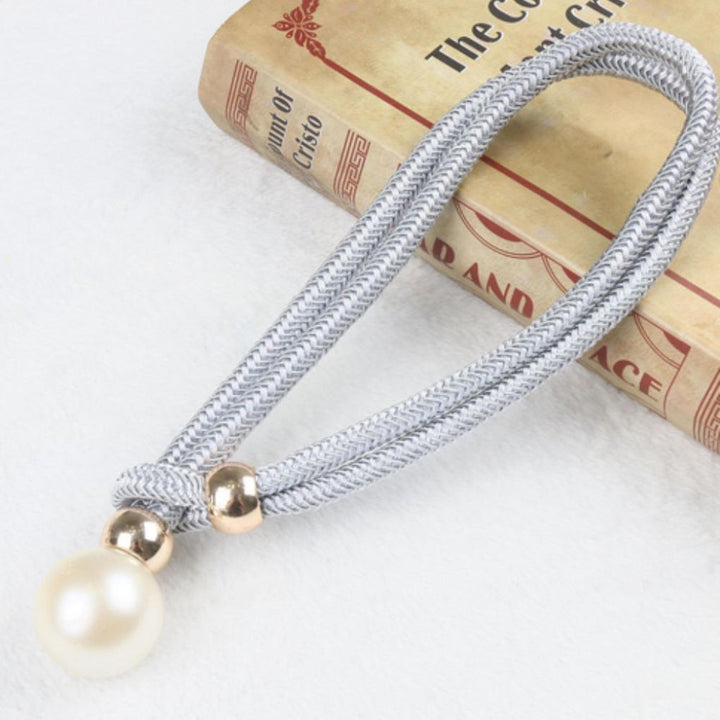 Lystrande Elegant 2-delars Set Perl Gardinsnod