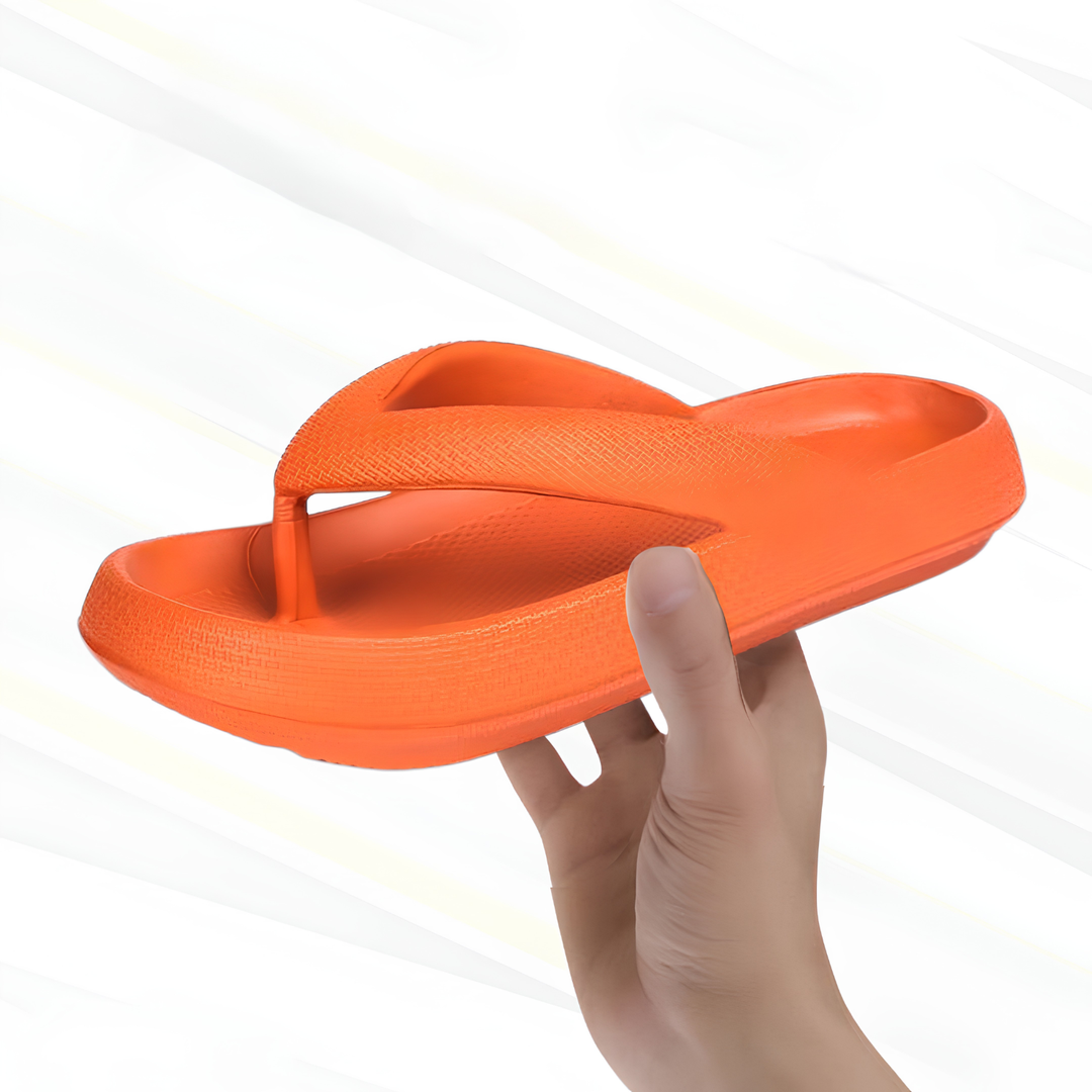 Ortopediska komfort flip-flops