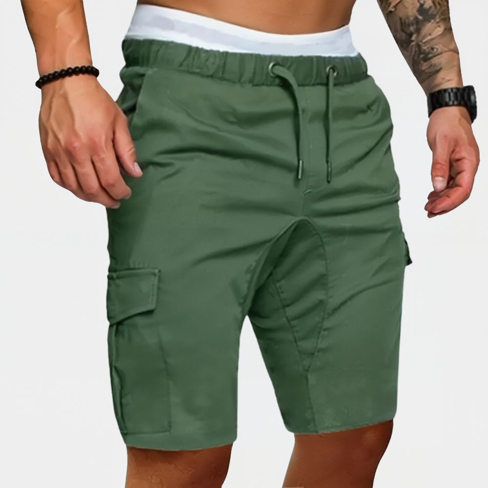 Sportiga Fitness Strandshorts för Män