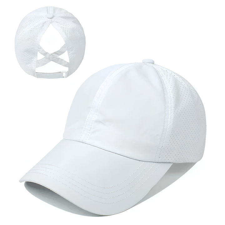 Andningsbar unisex mesh sport baseball cap med justerbar passform