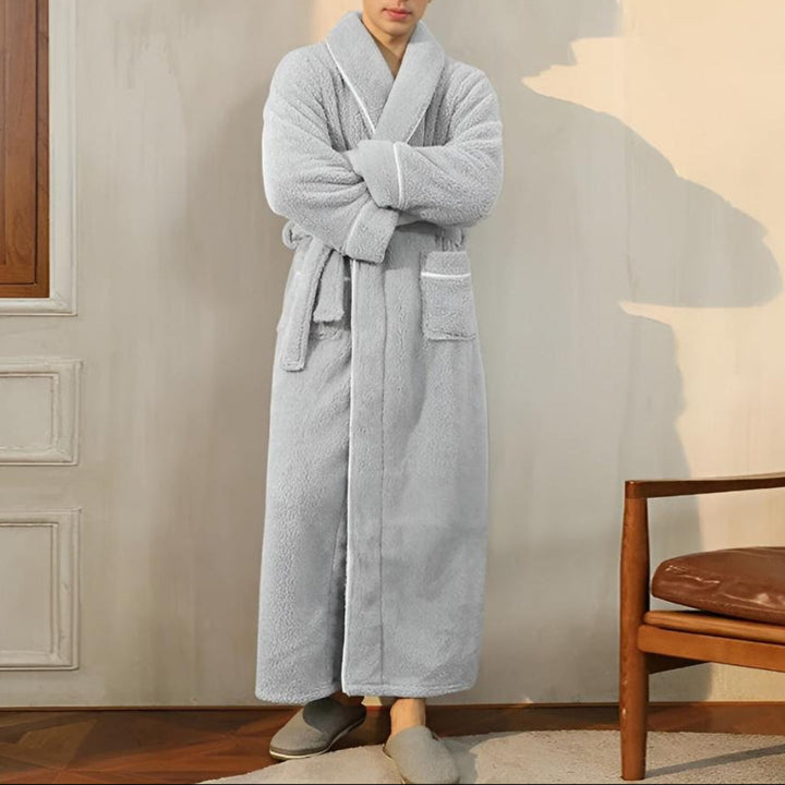 Luxe Fleece Värme Komfort Badrock