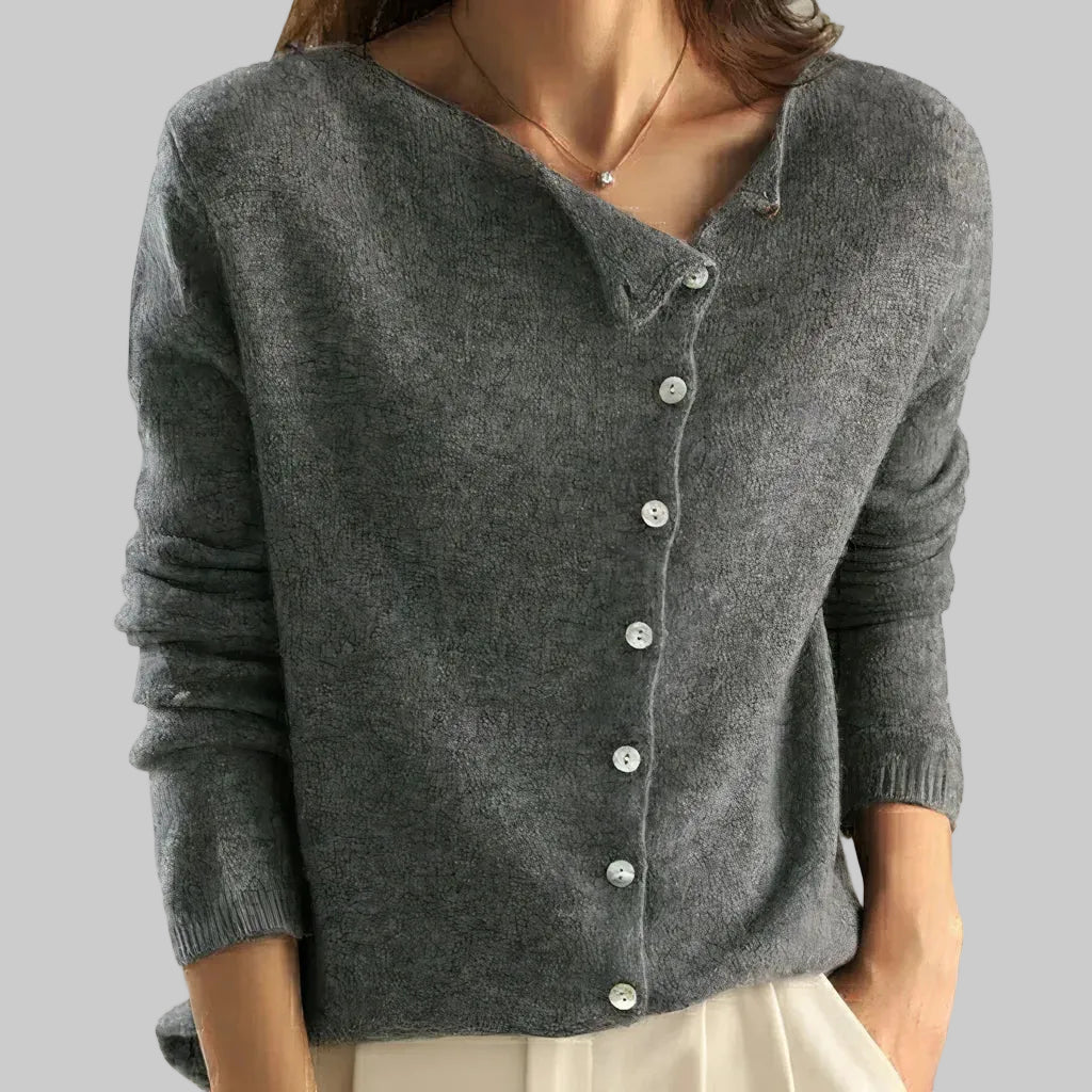 Kvinnors Langarmad Blus
