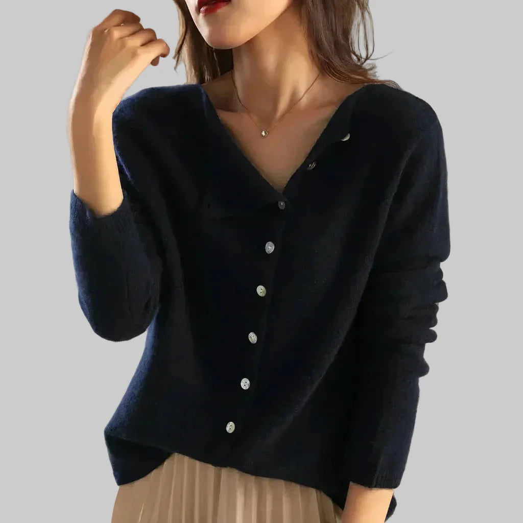 Kvinnors Langarmad Blus