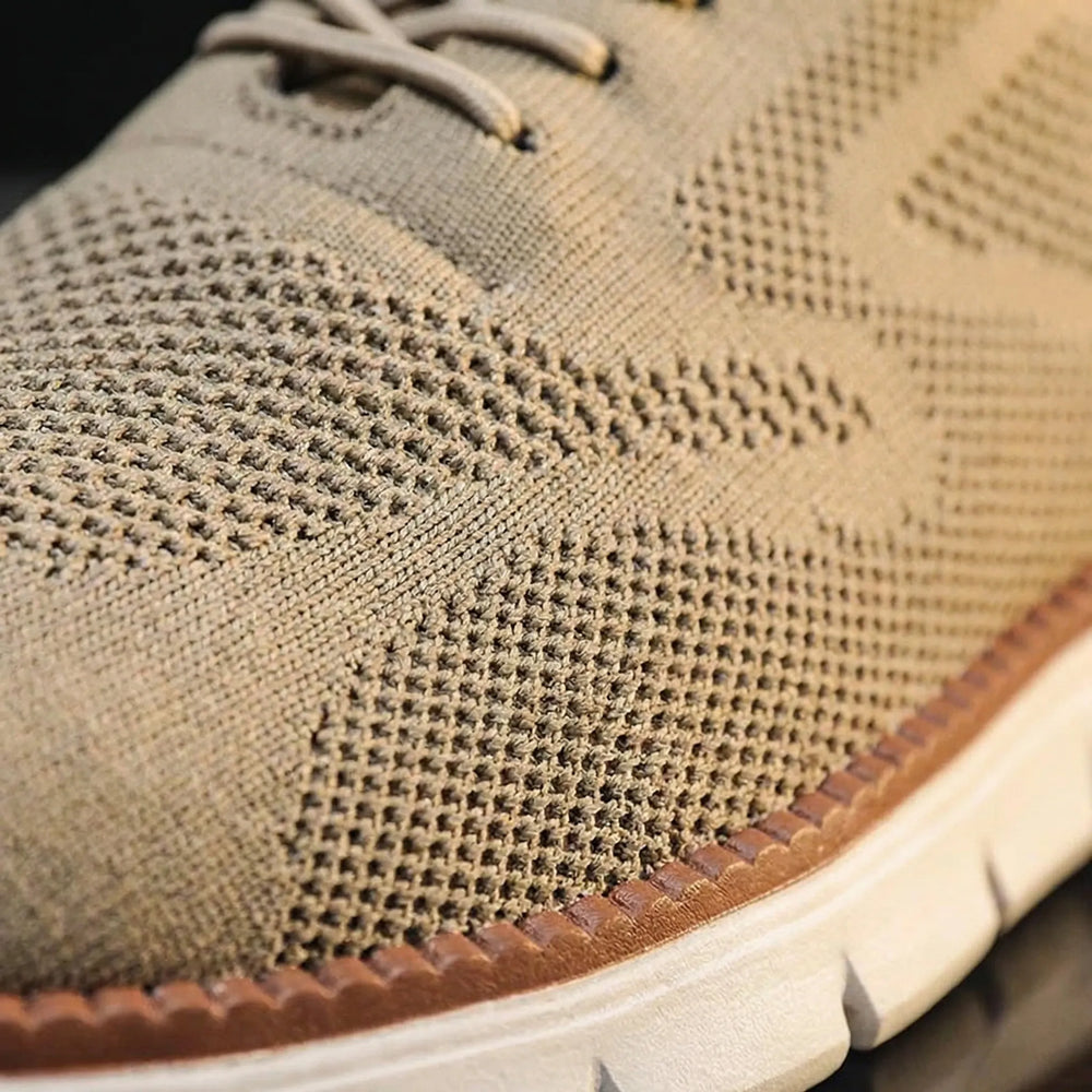 Airflex - Breathable Woven Mesh Lace-Up Sneaker