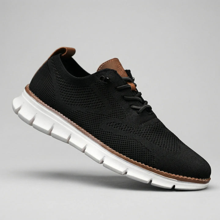 Airflex - Breathable Woven Mesh Lace-Up Sneaker