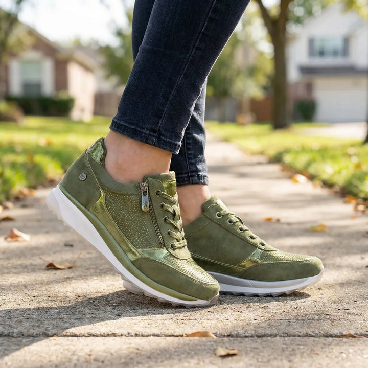 Amblevare - Lace-Up Orthopedic Support Sneaker