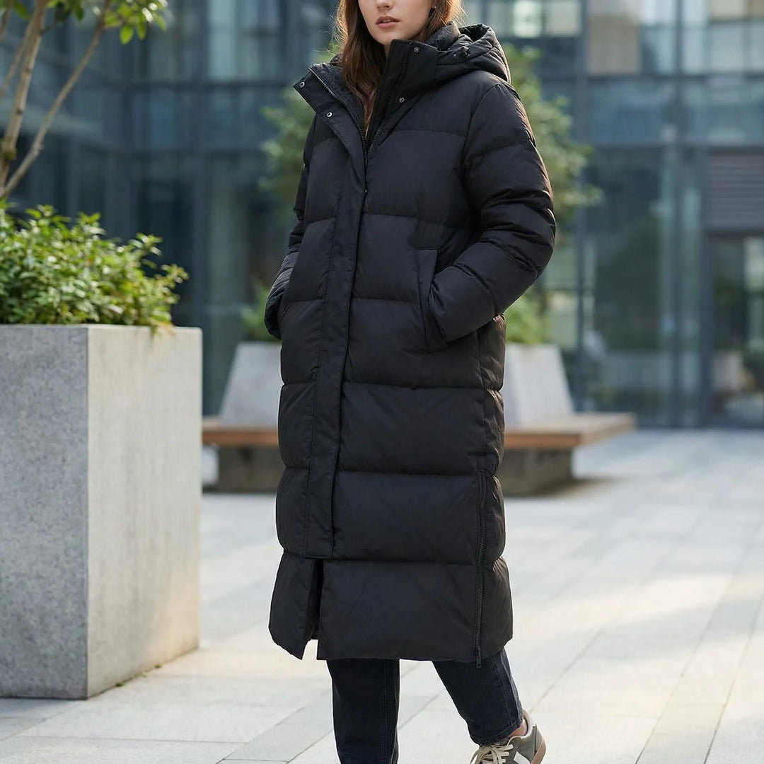 Arcova - Long Hooded Puffer Parka For Women