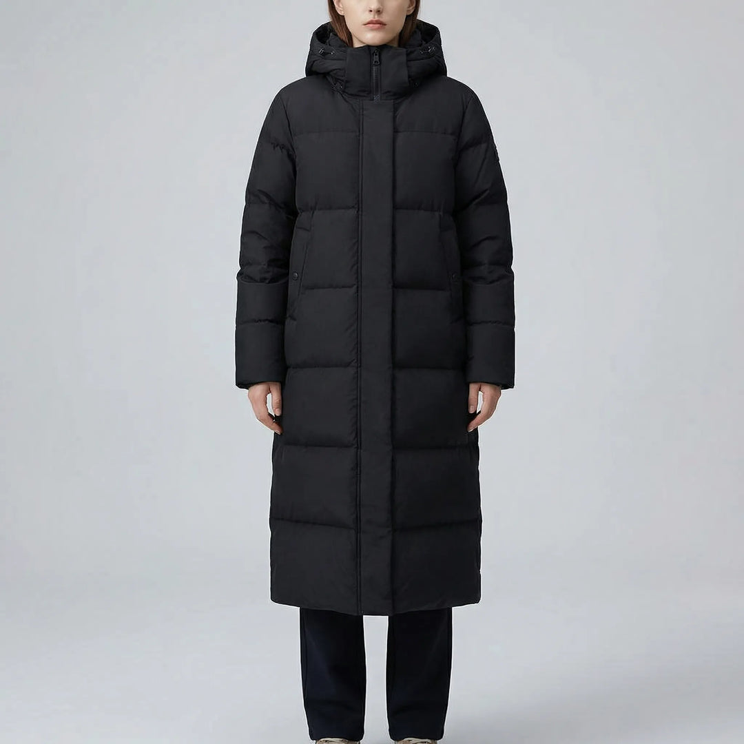 Arcova - Long Hooded Puffer Parka For Women