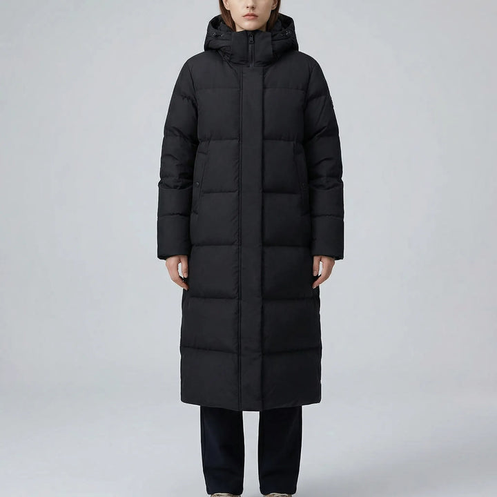 Arcova - Long Hooded Puffer Parka For Women