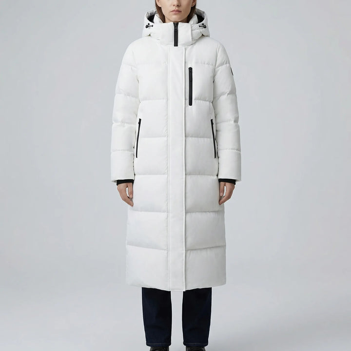 Arcova - Long Hooded Puffer Parka For Women