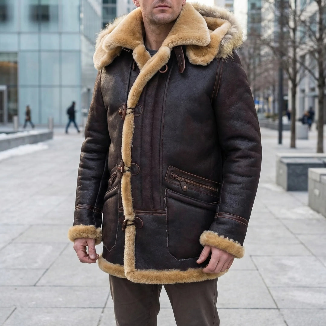 Arctveld - Hooded Toggle-Closure Winter Jacket