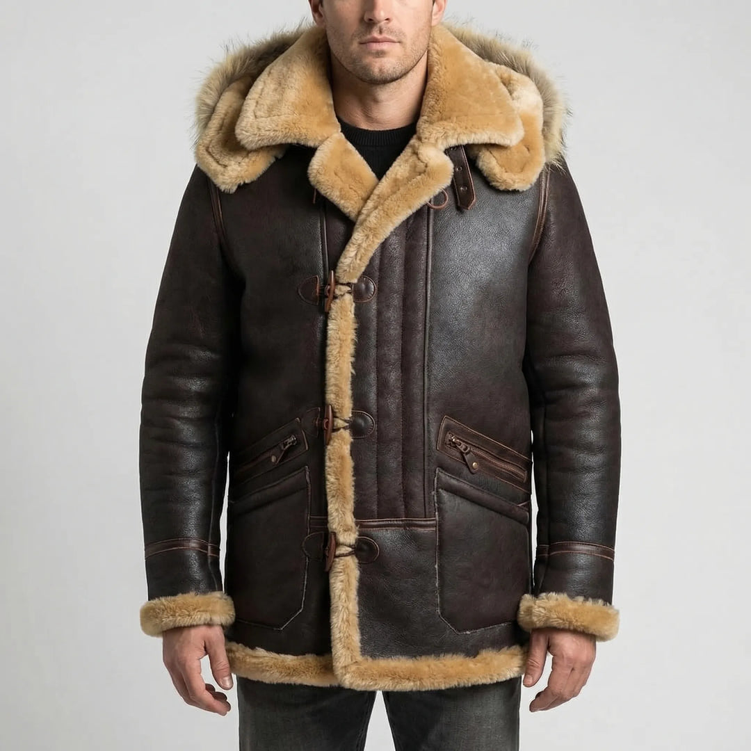 Arctveld - Hooded Toggle-Closure Winter Jacket