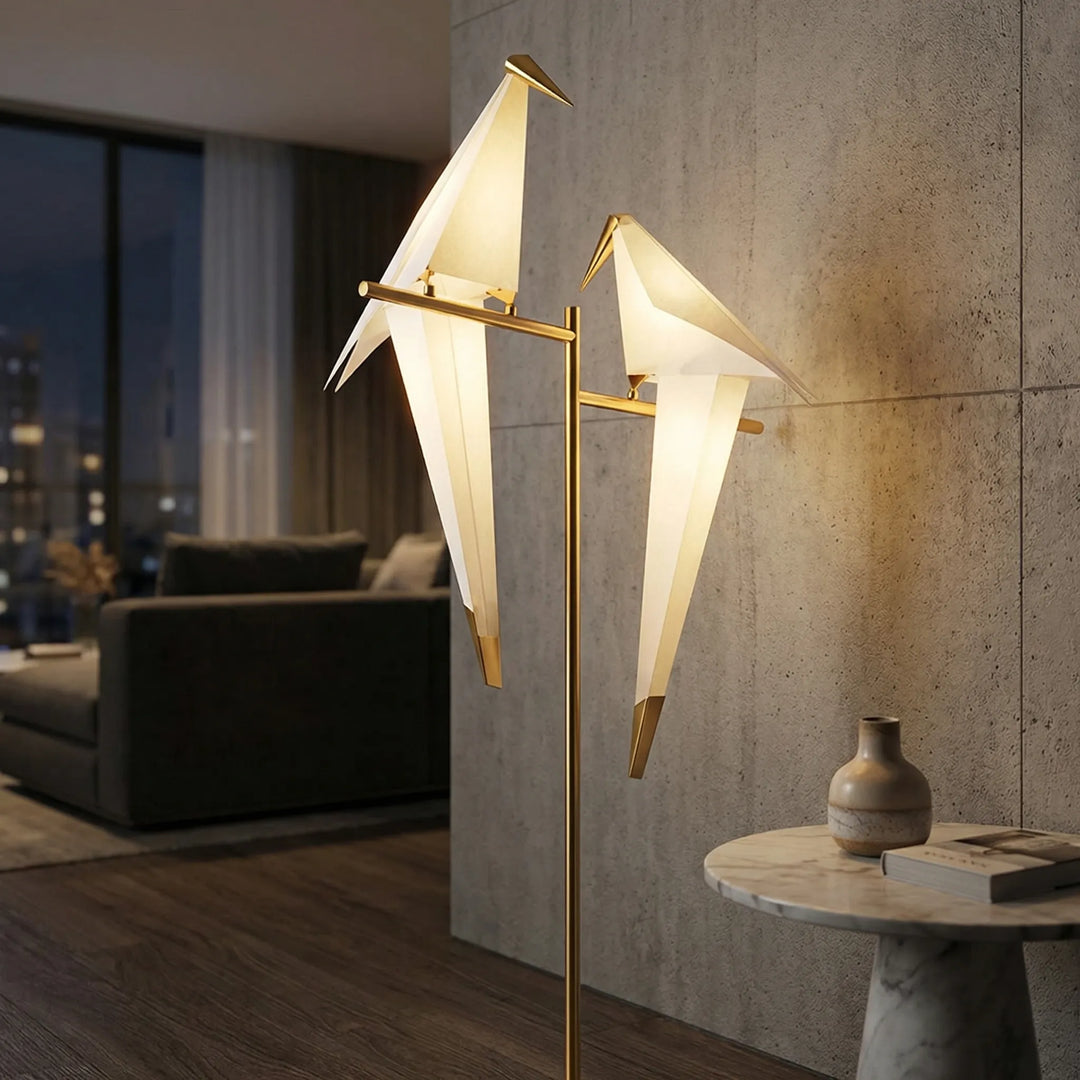 Aviorra - Origami Bird Sculptural Floor Lamp