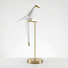 Origami Fågel Skulpturell Golvlampa