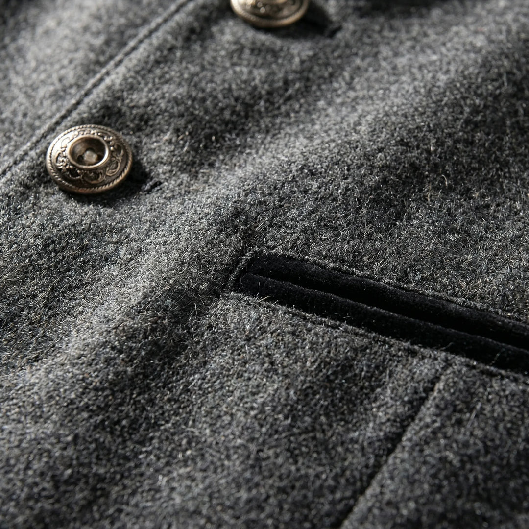 Bavrost - Bavarian-Style Button-Front Vest