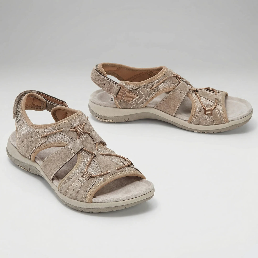 Beachway - Slip-On Flat Strap Sandal