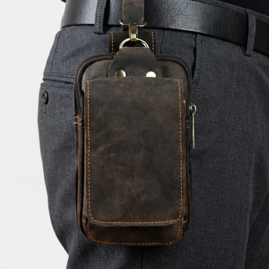 Beltavio - Compact Belt-Loop Hip Bag For Men