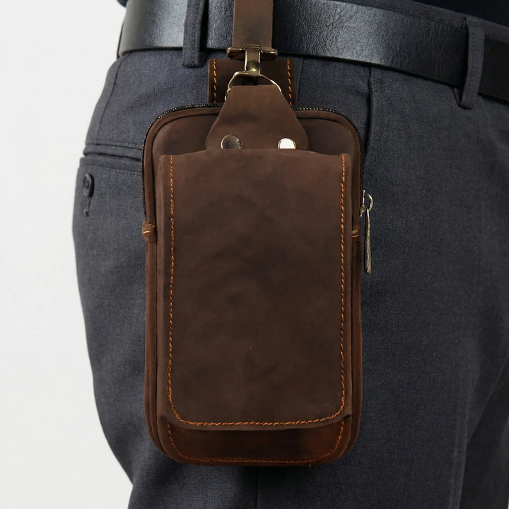 Beltavio - Compact Belt-Loop Hip Bag For Men