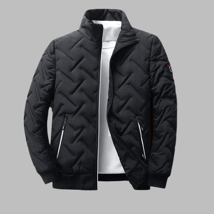 Full-Zip Vindjacka för Män