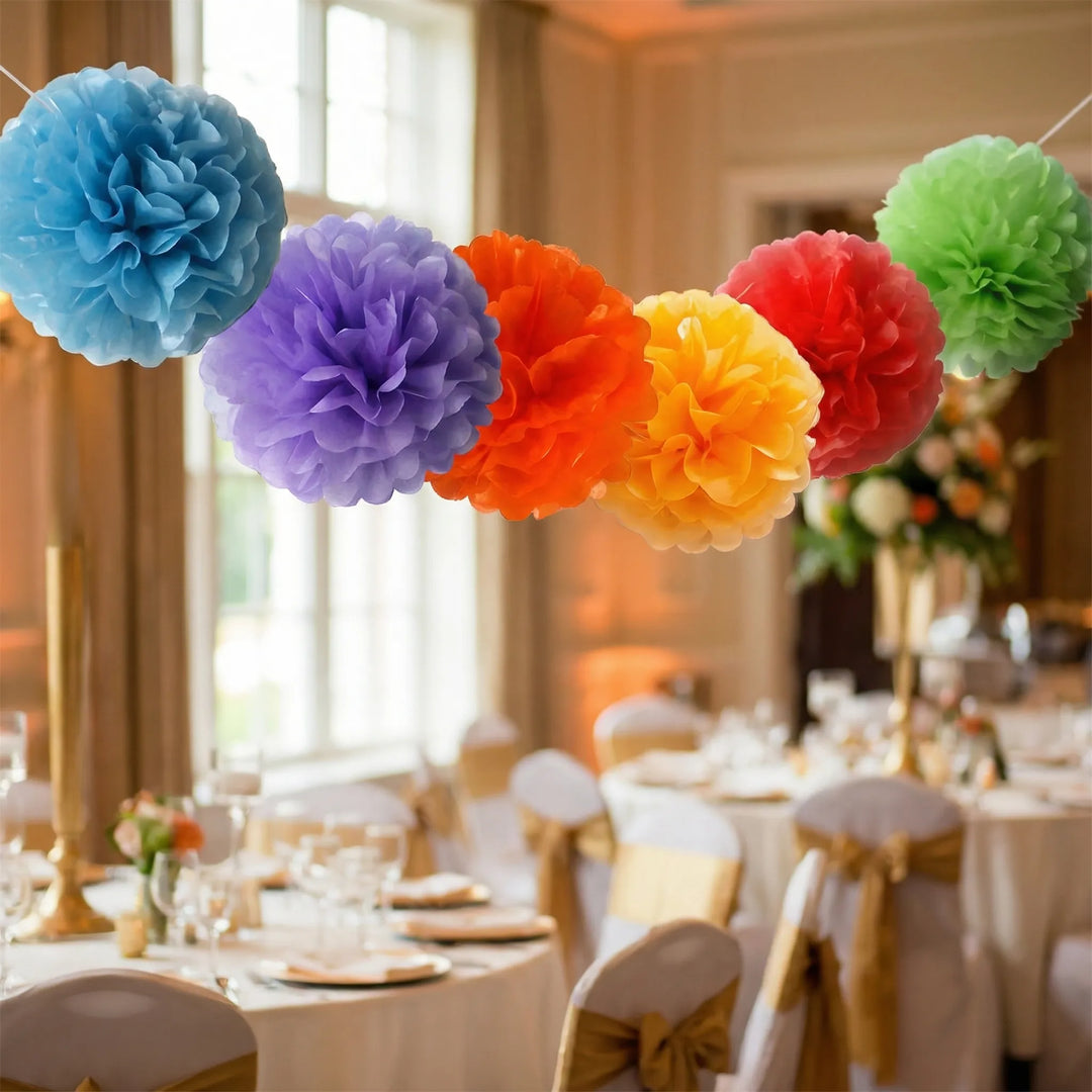 Bloomfetti - Multicolor Tissue Pom-Pom Party Set
