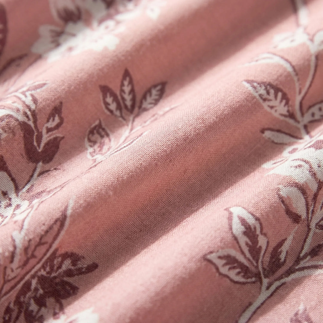 Blossomax - Floral Print V-Neck Maxi Dress