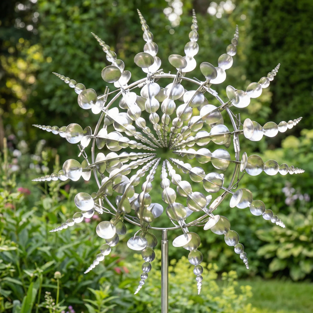 Blovorex - Kinetic Floral Metal Wind Spinner