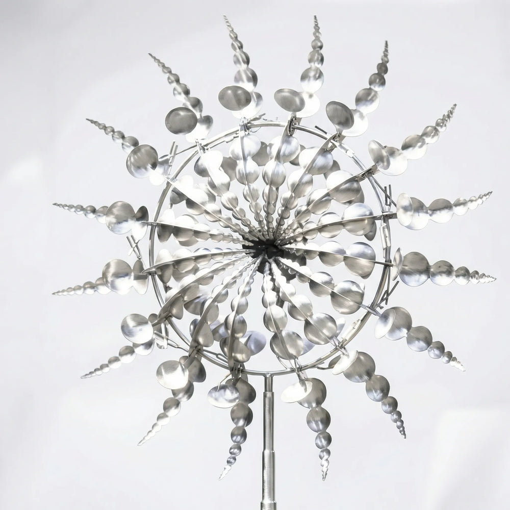 Blovorex - Kinetic Floral Metal Wind Spinner