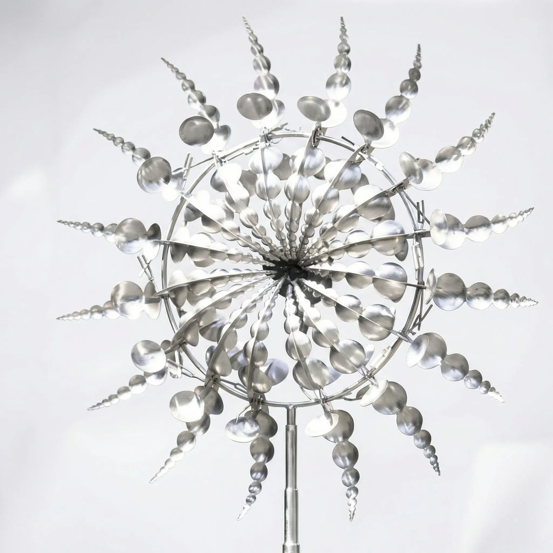 Blovorex - Kinetic Floral Metal Wind Spinner