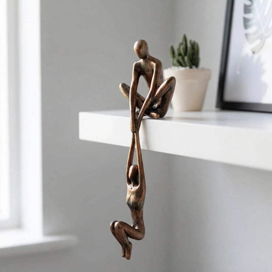 Bondura - Abstract Figurative Shelf Sculpture