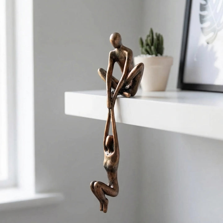 Bondura - Abstract Figurative Shelf Sculpture