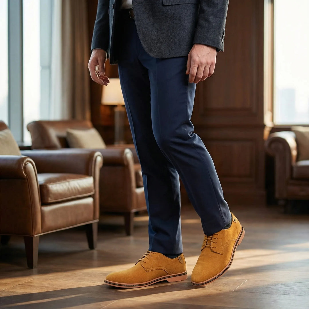 Brогуех - Classic Lace-Up Oxford Dress Shoe