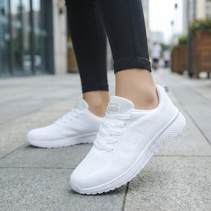 Breevalon - Lace-Up Breathable Women's Sneaker