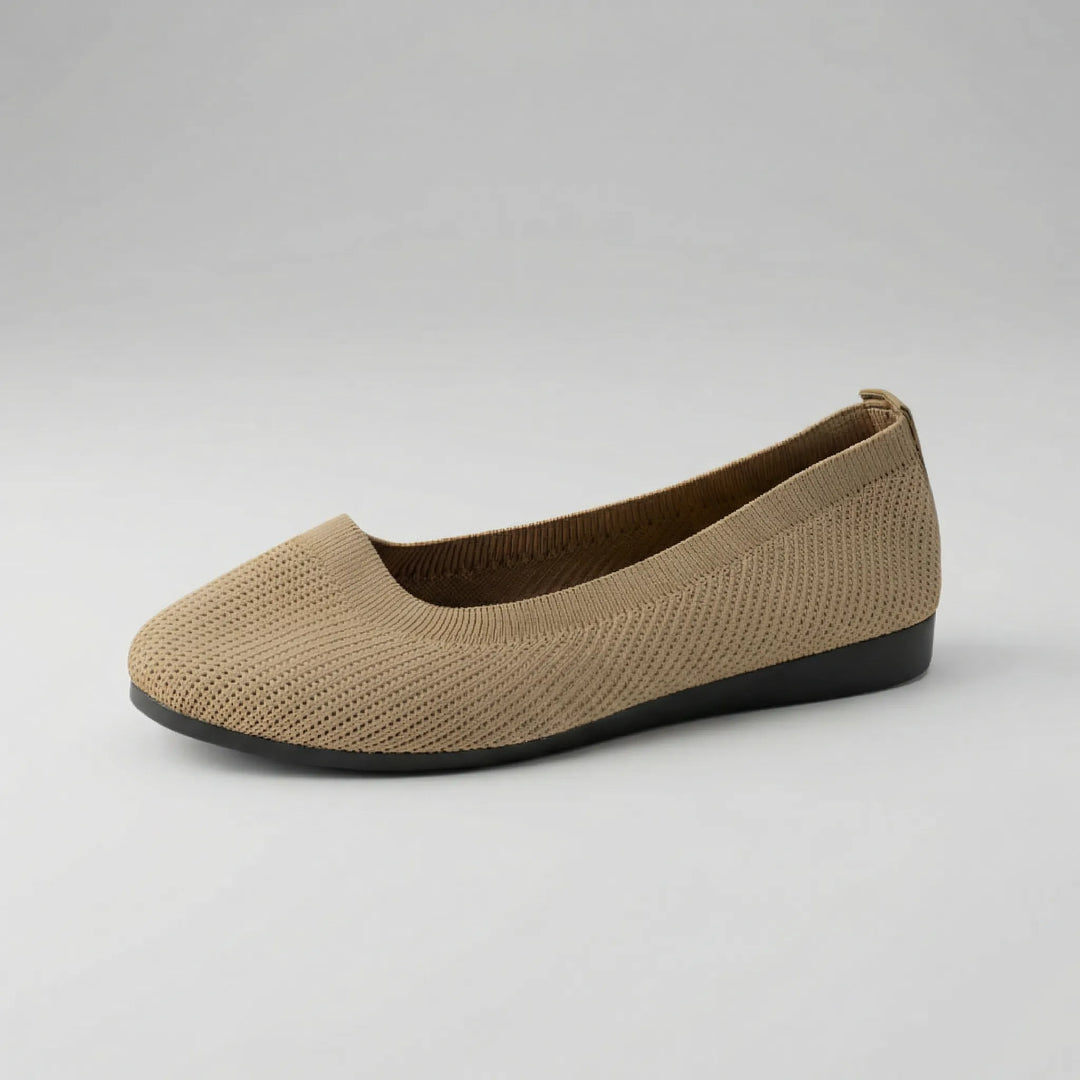Brezafly - Slip-On Flat With Orthopedic Sole