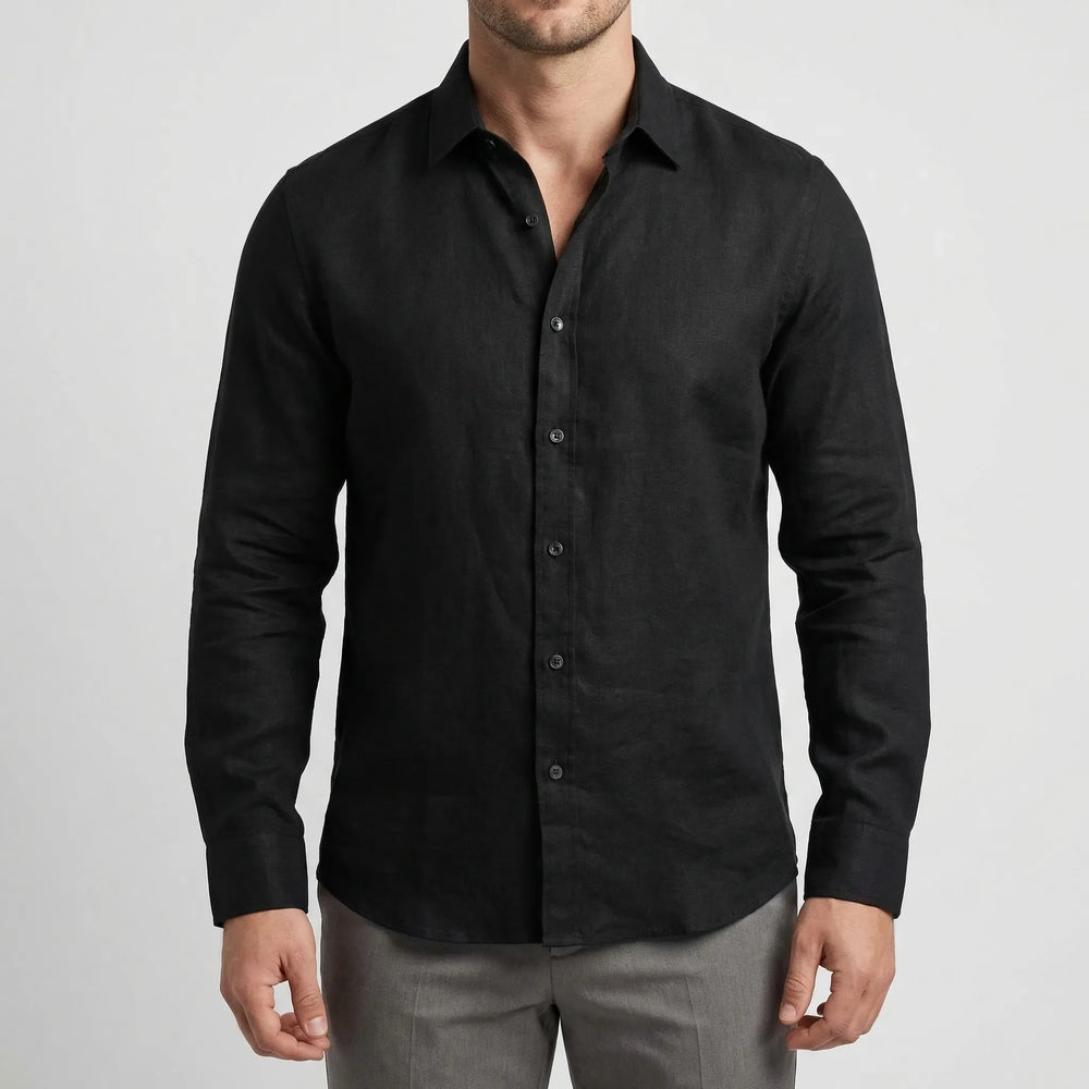Brezavo - Classic Button-Down Long Sleeve Shirt