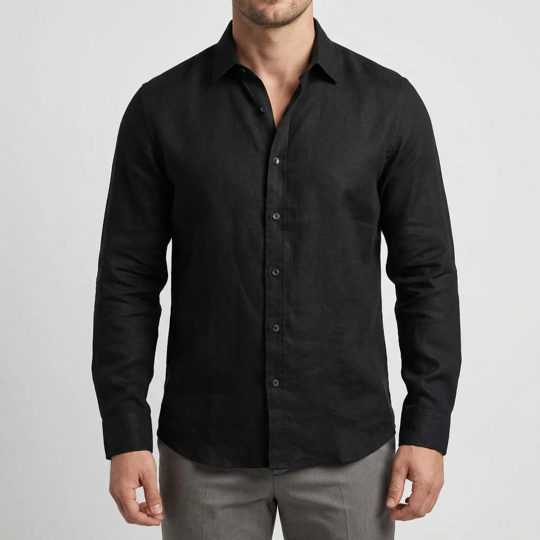 Brezavo - Classic Button-Down Long Sleeve Shirt