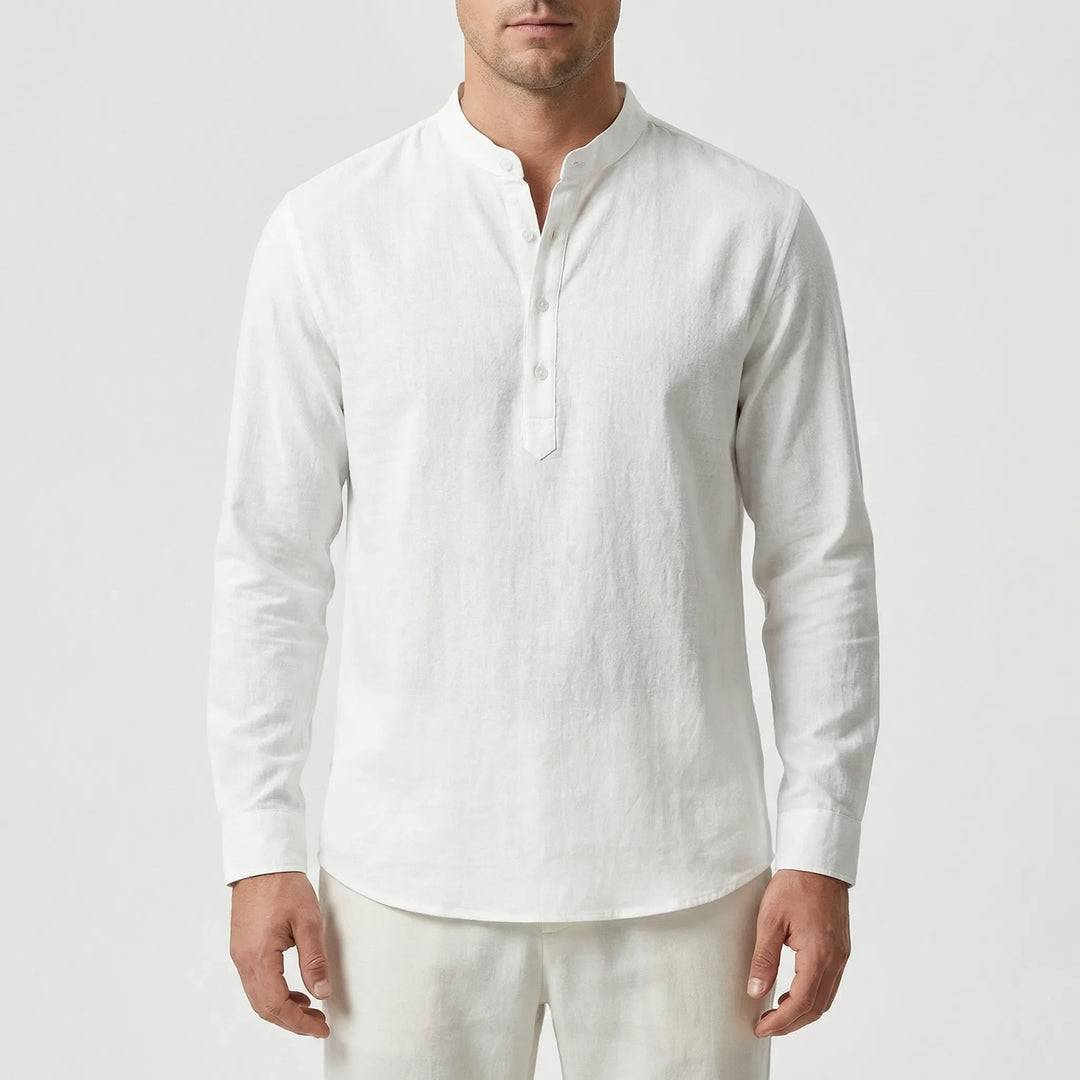 Brezlin - Tailored Button-Down Men's Casual Shirt