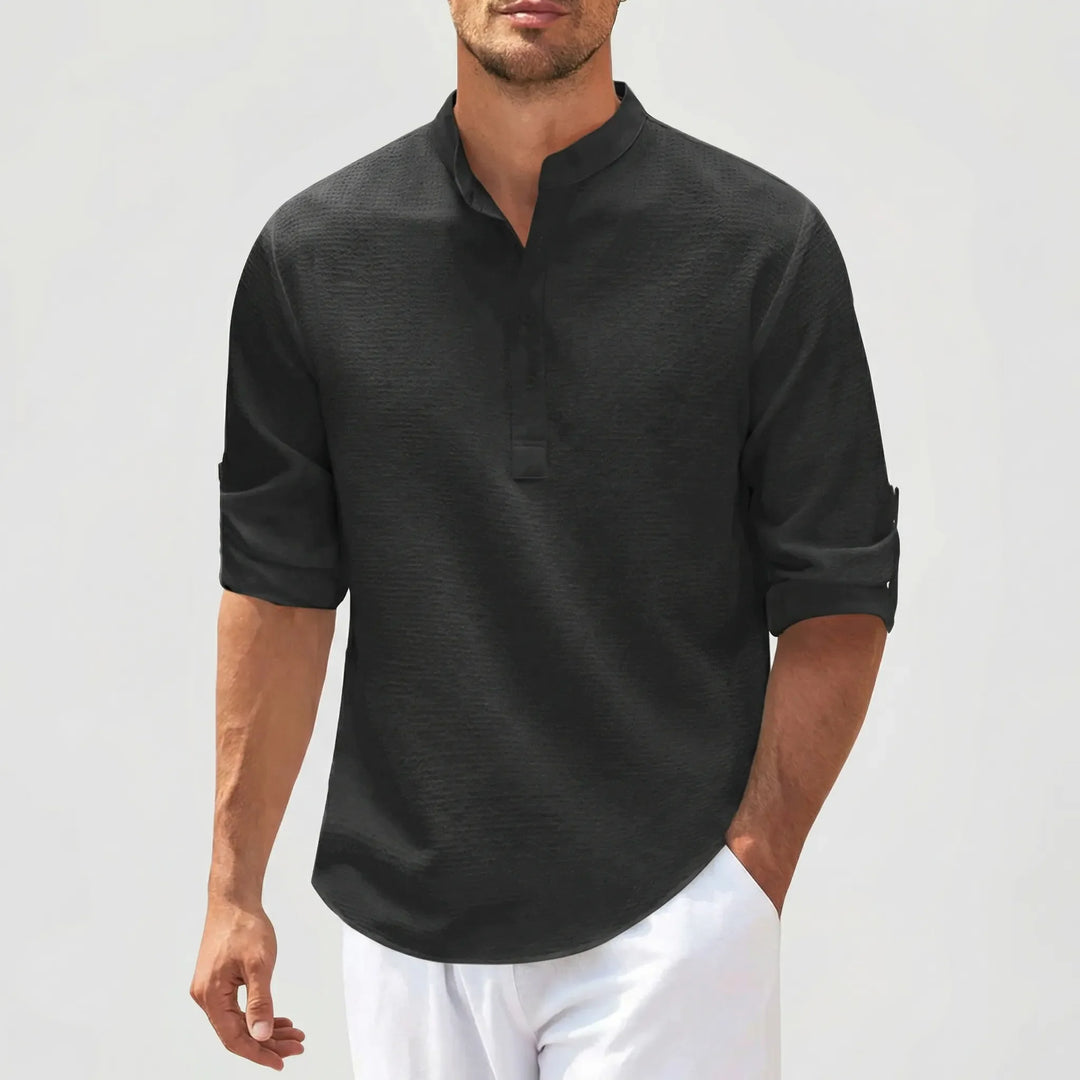 Brezlin - Tailored Button-Down Men's Casual Shirt