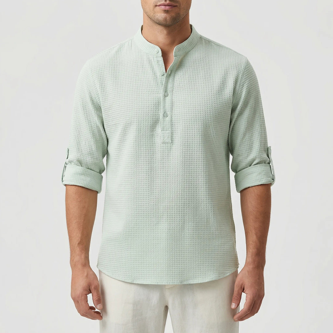 Brezlin - Tailored Button-Down Men's Casual Shirt