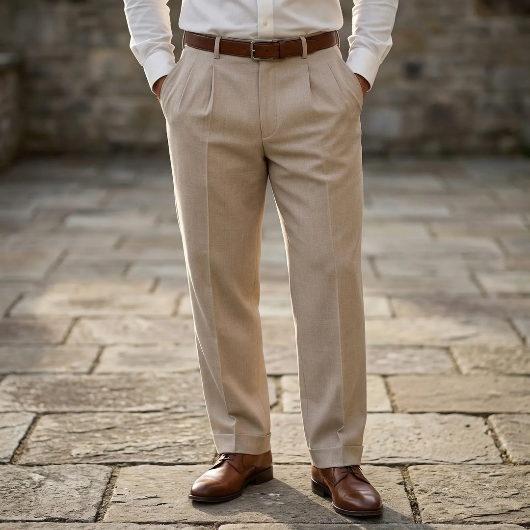 Brezlon - Straight-Leg Relaxed Casual Trousers