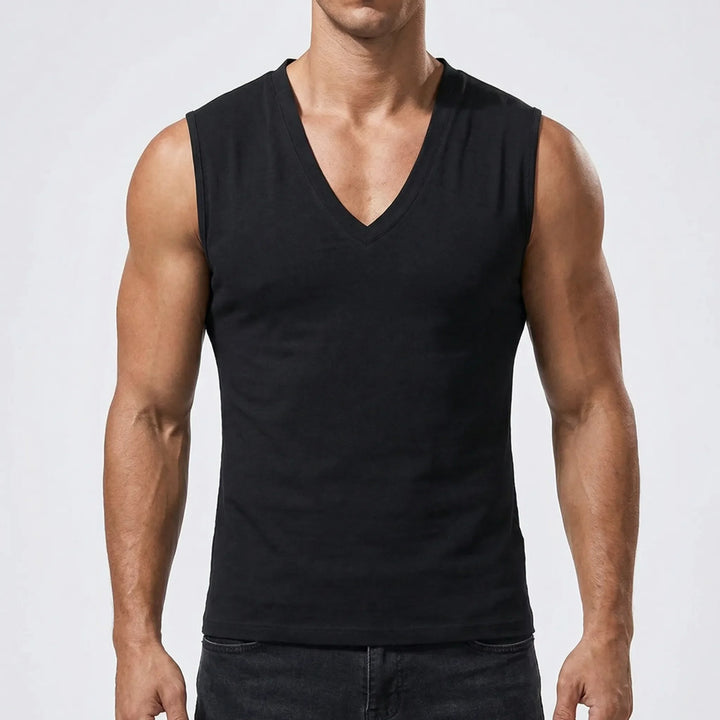 Brezvik - Sleeveless V-Neck Summer Tank