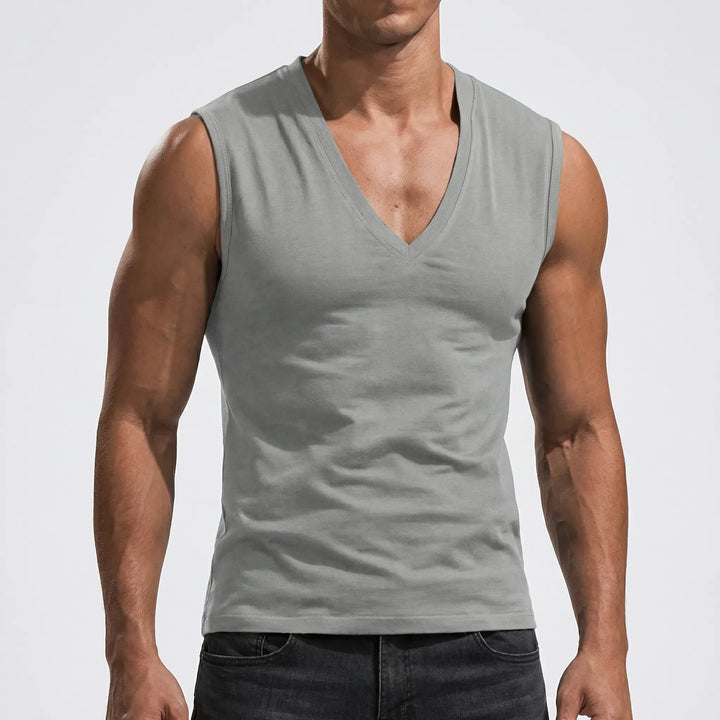 Brezvik - Sleeveless V-Neck Summer Tank