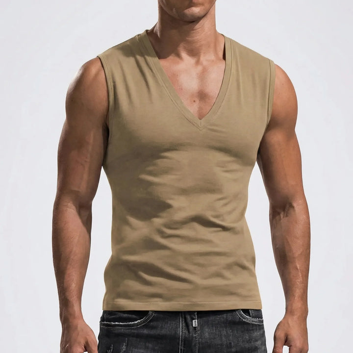 Brezvik - Sleeveless V-Neck Summer Tank