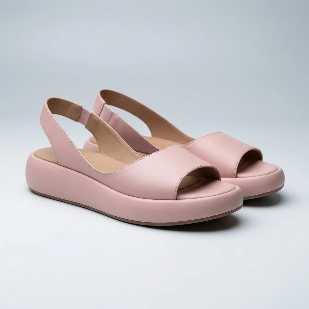 Brezzla - Open-Toe Slip-On Platform Sandal