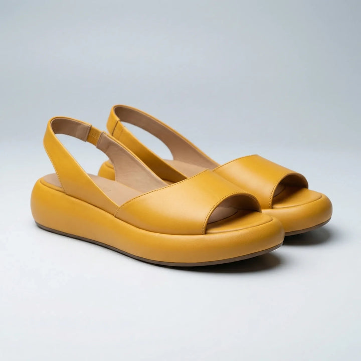 Brezzla - Open-Toe Slip-On Platform Sandal