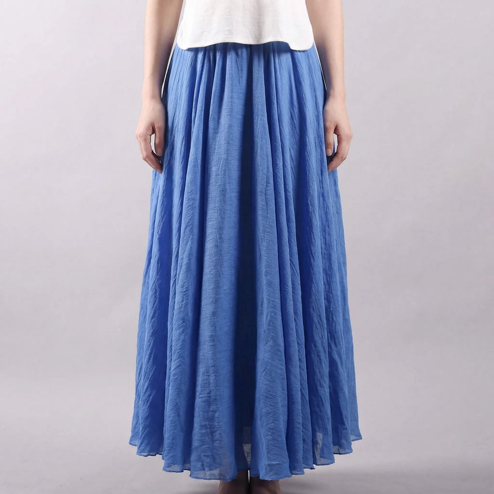 Briselle - Flowing Bohemian Maxi Skirt
