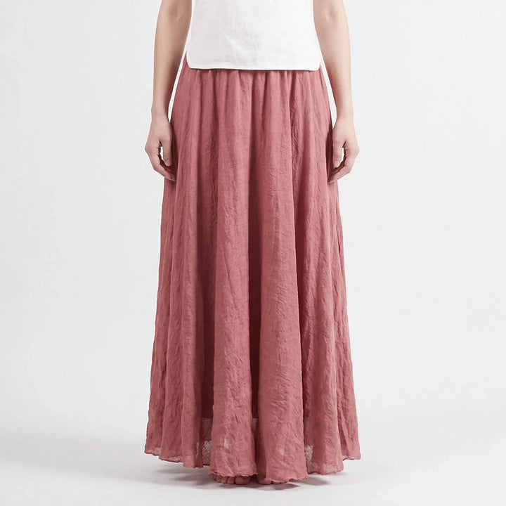 Briselle - Flowing Bohemian Maxi Skirt